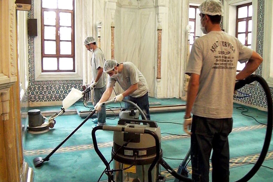İbadethane temizliği İbadethane temizliği